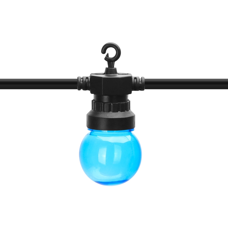 Aigostar - LED spoljašnji dekorativni lanac 10xLED/8m IP44 topla bela