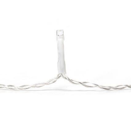 Aigostar - LED Spoljni  lanac 300xLED/8 funkcija 15x0,4 m IP44 hladno bela