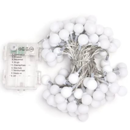 Aigostar - LED niz za spoljašnju upotrebu 100xLED/3xAA/8 funkcija 10,3 m IP44 višebojno