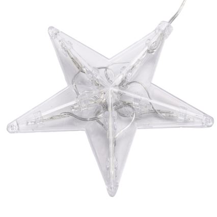 Aigostar - LED Spoljašnji  lanac 70xLED 1,2x1m IP44 hladna bela zvezde