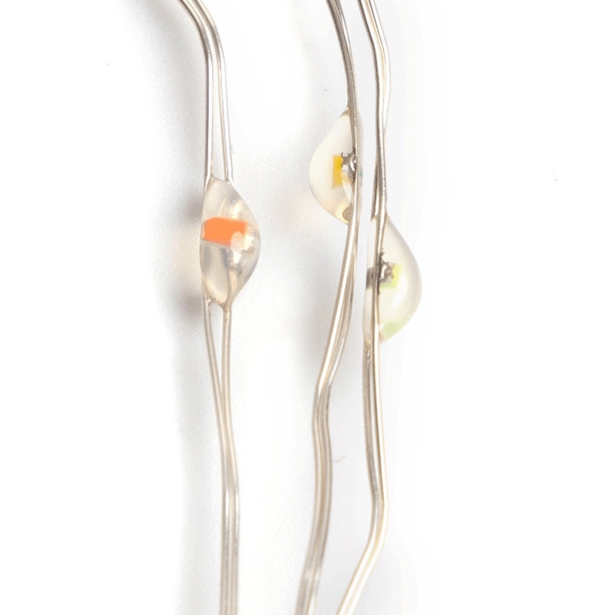 Aigostar - LED spoljašnji niz lampica 50xLED/8 funkcija 3xAA 5,3m IP44 višebojni