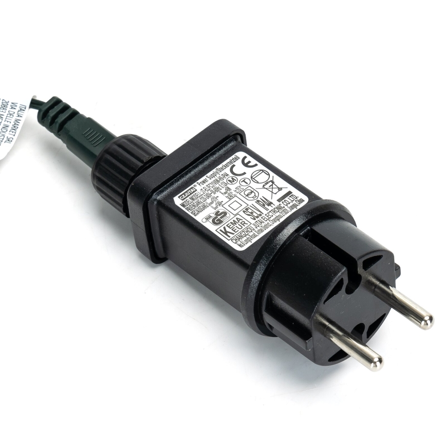 Aigostar - LED spoljna božićna girlanda 600xLED/8 funkcija 18m IP44 hladna bela