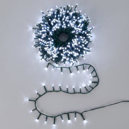 Aigostar - LED Spoljni božićni lanac 1500xLED/8 funkcija 33m IP44 hladno bela