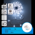 Aigostar - LED spoljni božićni lanac 150xLED/8 funkcija 3xAA 5,3m IP44 plava