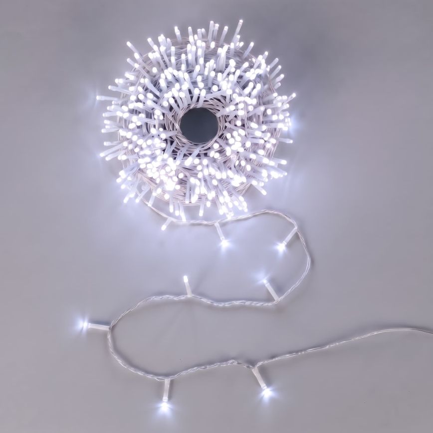 Aigostar - LED spoljni božićni lanac 150xLED/8 funkcija 3xAA 5,3m IP44 plava