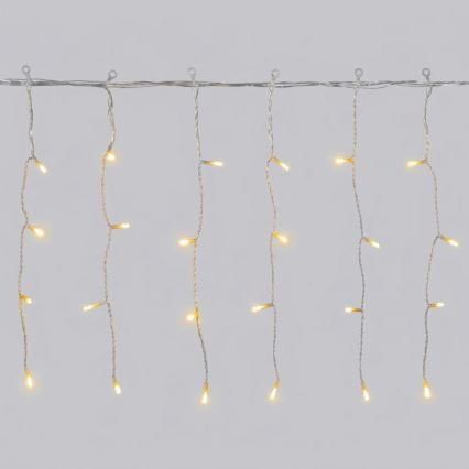 Aigostar - LED spoljni božićni niz 100xLED/8 funkcija 8x0,4m IP44 topla bela