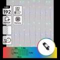 Aigostar - LED spoljni božićni niz 192xLED/8 funkcija 4,5x1,2m IP44 višebojno