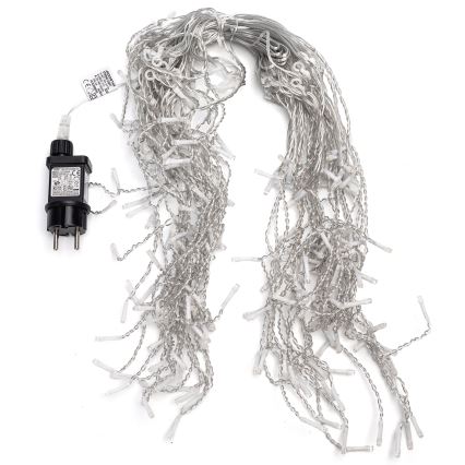 Aigostar - LED lanac za spoljašnju upotrebu, 200 LED, 8 funkcija, 10 x 0,4 m, IP44, topla bela