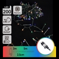 Aigostar - LED spoljni božićni niz 200xLED/8 funkcija 8m IP44 višebojni