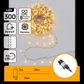 Aigostar - LED spoljni božićni niz 300xLED/8 funkcija 18m IP44 topla bela