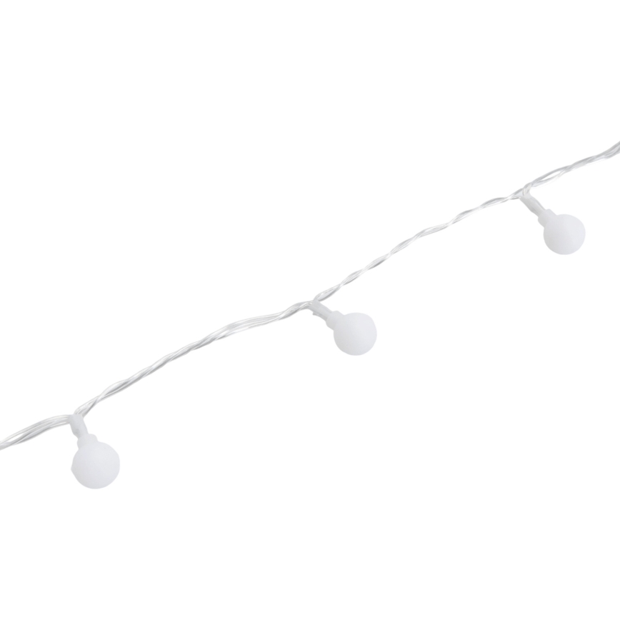 Aigostar - LED spoljašnja ukrasna girlanda 100xLED/8 funkcija 10m IP44 topla bela
