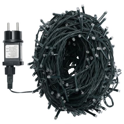 Aigostar - LED spoljni lanac 500 LED/8 funkcija 53m IP44 hladna bela