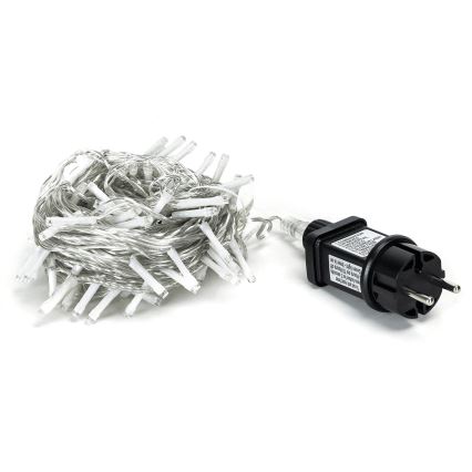 Aigostar - LED spoljni  niz 100xLED/8 funkcija 13m IP44 hladna bela