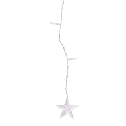 Aigostar - LED spoljašnji niz 168xLED/8 funkcija 3x1,5m IP44 toplo belo, u obliku zvezda