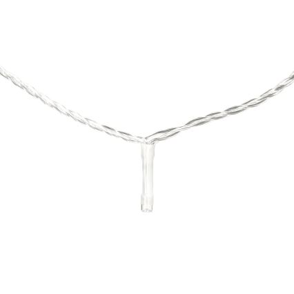 Aigostar - LED spoljni niz 200xLED/8 funkcija 23m IP44 hladna bela