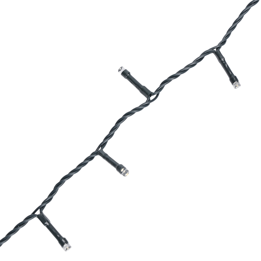 Aigostar - LED spoljašnji niz 500xLED/8 funkcija 4xAA 25,3 m IP44 toplo bela