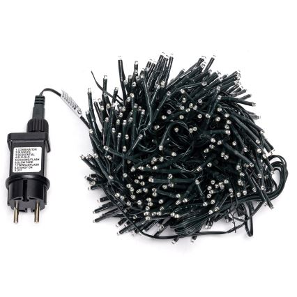 Aigostar - LED spoljni svetlosni lanac 400xLED/8 funkcija 13m IP44 hladna bela