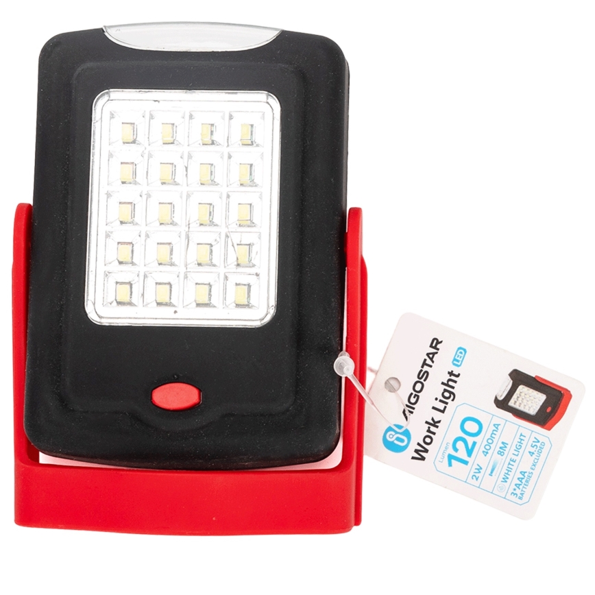 Aigostar - LED svetiljka LED/2W/3xAAA IP44
