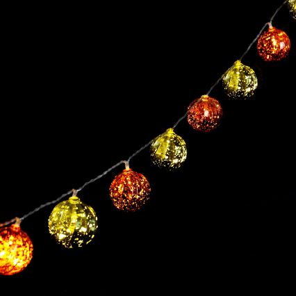 Aigostar - LED lanac 20xLED/3xAA, 2 m, topla bela