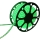 Aigostar - LED traka 50m LED/300W/230V IP65 zelena