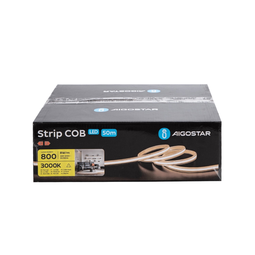 Aigostar - LED traka 50m LED/320W/230V 3000K IP65