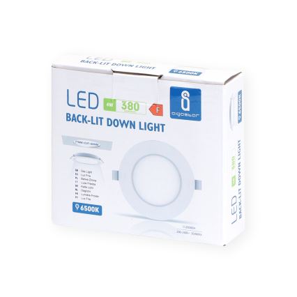 Aigostar - LED ugradna svetiljka LED/4W/230V 6500K prečnik 9,8 cm bela