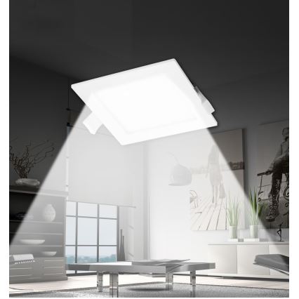 Aigostar - LED ugradno plafonsko svetlo LED/16W/230V 16,5x16,5 cm 4000K belo