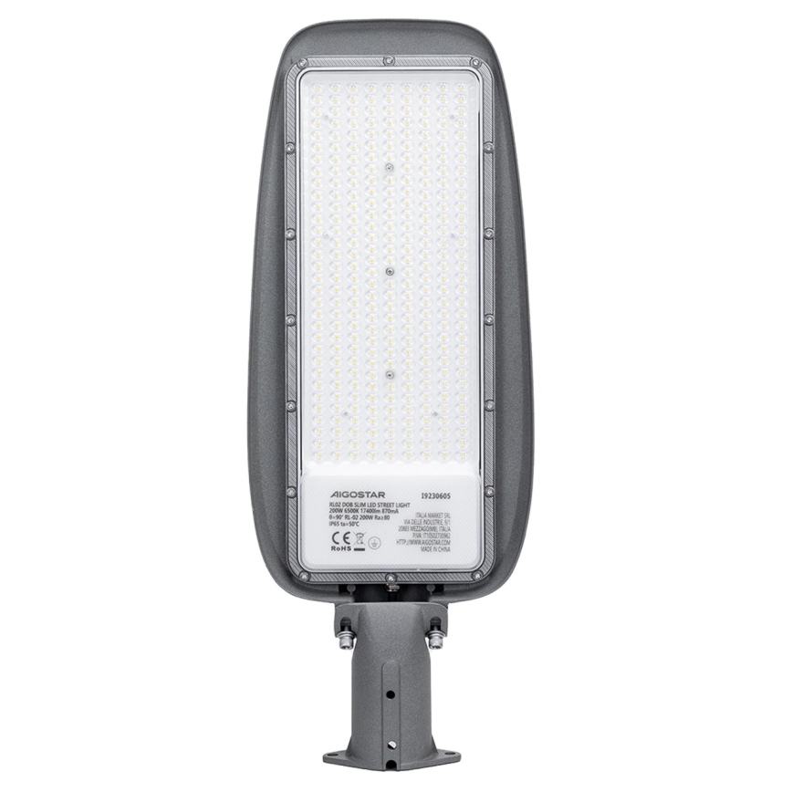 Aigostar - LED Ulična lampa SLIM LED/200W/230V 6500K IP65