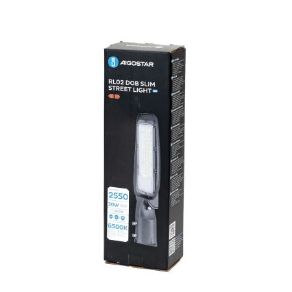 Aigostar - LED Ulična svetiljka SLIM LED/30W/230V 6500K IP65
