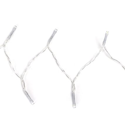 Aigostar - LED vanjski niz 50xLED/8 funkcija 3xAA 5,3m IP44 višebojni