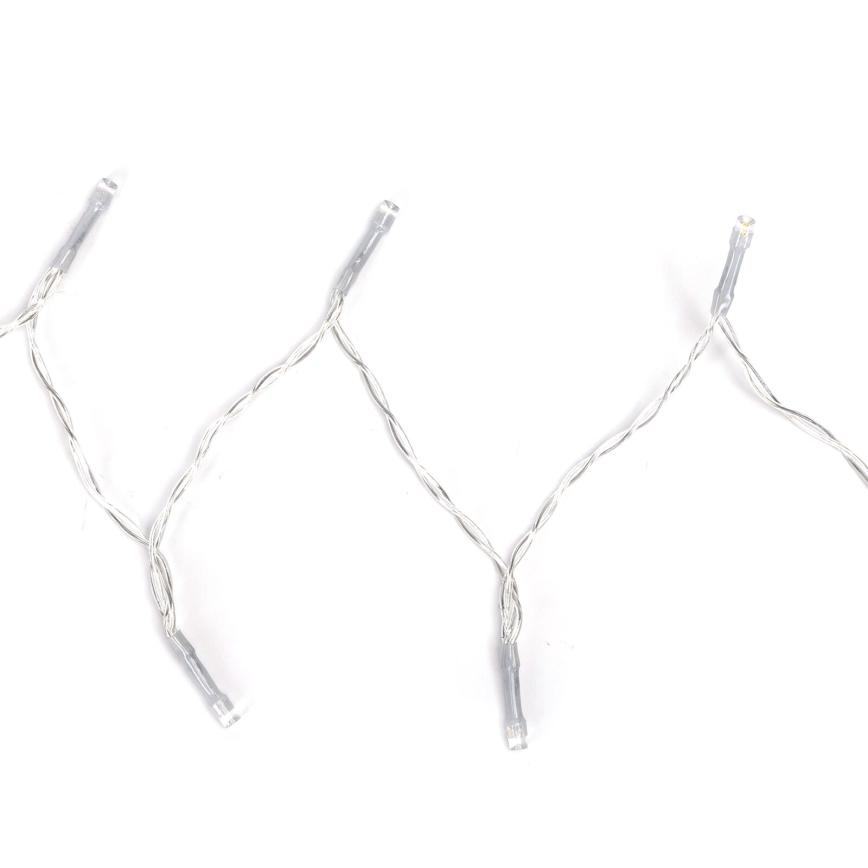 Aigostar - LED vanjski niz 50xLED/8 funkcija 3xAA 5,3m IP44 višebojni