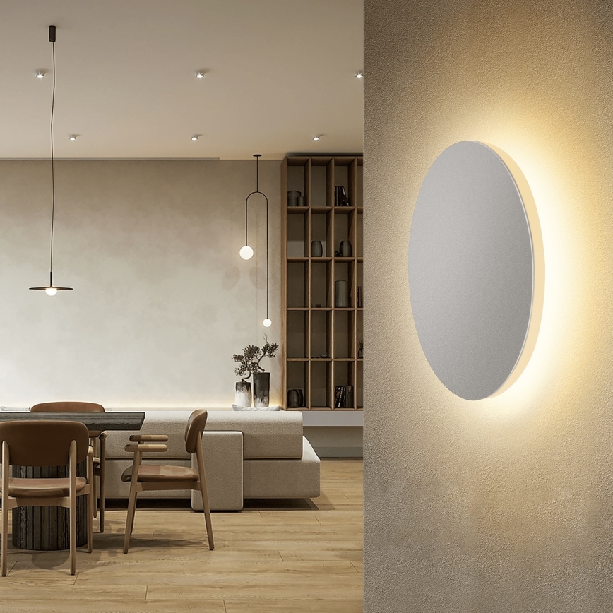Aigostar - LED zidna lampa LED/6,5W/230V 3000K 18 cm bela