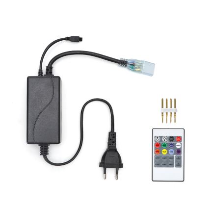Aigostar - Napajajući kabl za LED RGB traku 600W/230V sa daljinskim upravljačem