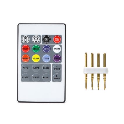 Aigostar - Napajajući kabl za LED RGB traku 600W/230V sa daljinskim upravljačem