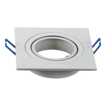 Aigostar - Okvir za ugradnu GU10 svetiljku 9,1x9,1 cm bela