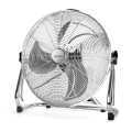 Aigostar - Podni ventilator 100W/230V prečnik 54 cm, sjajni hrom
