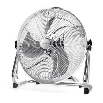 Aigostar - Podni ventilator 100W/230V prečnik 54 cm, sjajni hrom