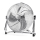 Aigostar - Podni ventilator 100W/230V prečnik 54 cm, sjajni hrom