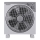 Aigostar - Podni ventilator 35W/230V, prečnik 30 cm, bela/siva
