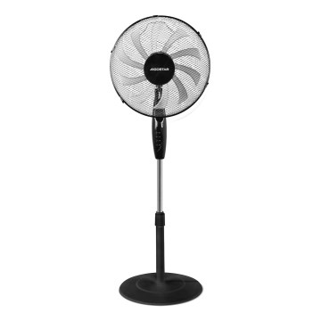 Aigostar - Podni ventilator 60W/230V crni