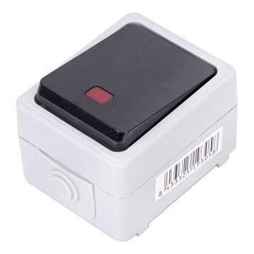 Aigostar - Prekidač sa jednim tasterom IP54