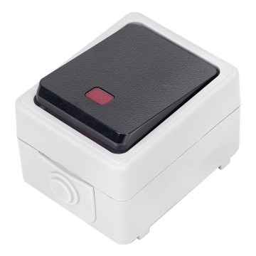 Aigostar - Prekidač sa jednim tasterom IP54