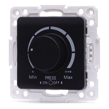 Aigostar - prigušiva bez okvira 250V/10A crna