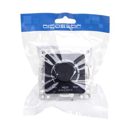 Aigostar - prigušiva bez okvira 250V/10A crna