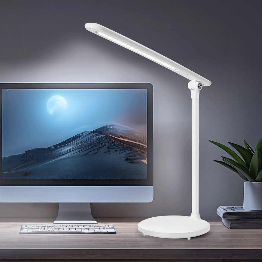 Aigostar - LED prigušiva punjiva dodirna stona lampa LED/3W/5V 2700/4000/6500K 1800 mAh