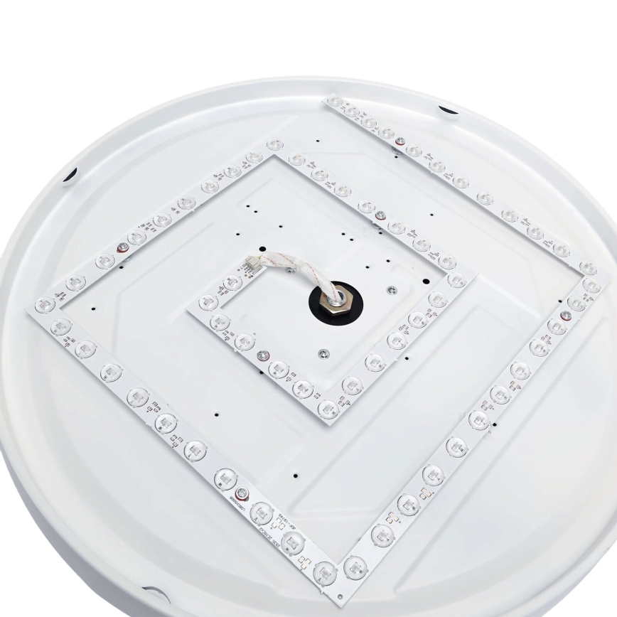 Aigostar - LED prigušiva stropni ventilator sa LED/36W/230V, 2700–6500K, prečnik 107 cm + daljinski upravljač, bela