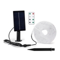 Aigostar - prigušiva solarna LED traka LED/1,6W/3,2V 3 m 2700K IP65 1800 mAh + daljinski upravljač