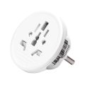 Aigostar - Putni adapter za EU, beli