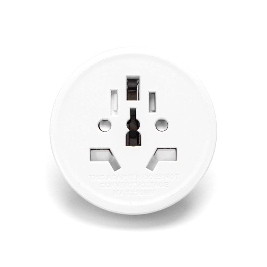 Aigostar - Putni adapter za EU, beli