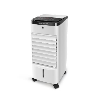 Aigostar - Rashlađivač vazduha 60W/230V bela/crna + daljinski upravljač